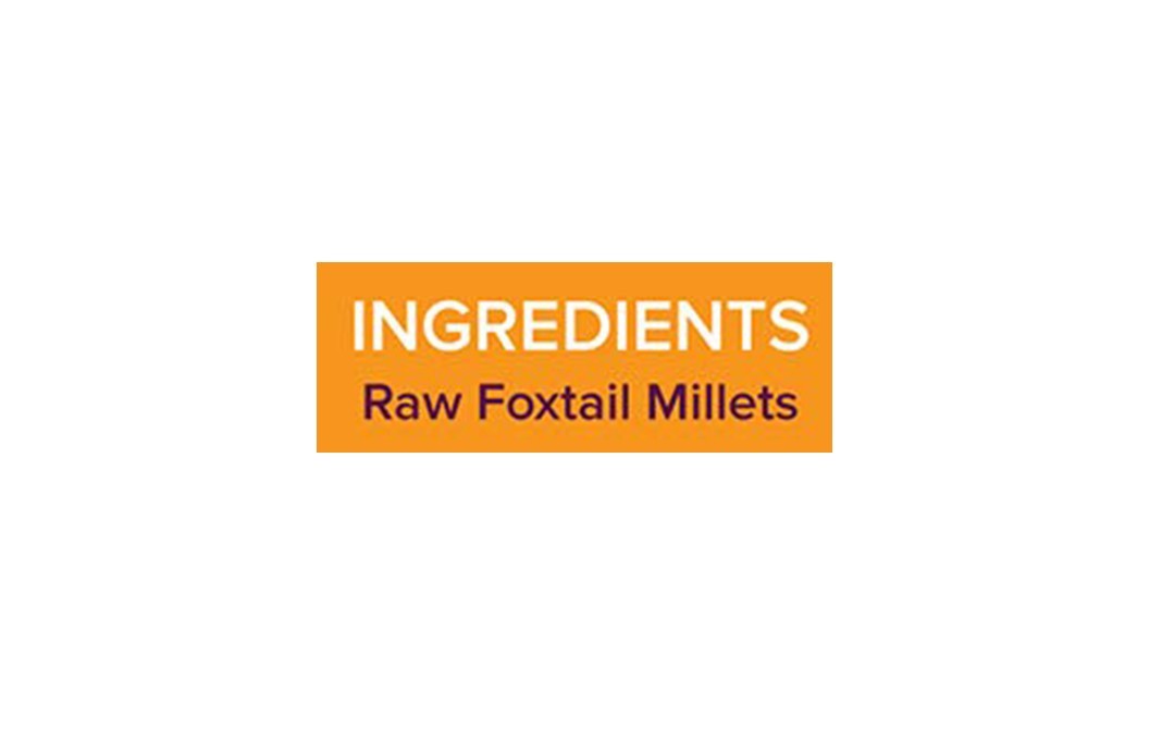 Bliss Tree Ancient Grains Foxtail Millet    Pack  500 grams